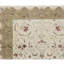Tapis ivoire et doré de haute qualité noué à la main
