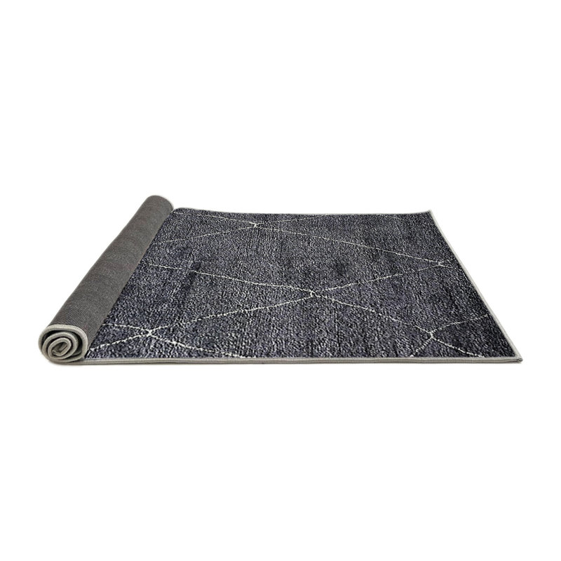 Tapis noir Boughton, Rond 7 pi