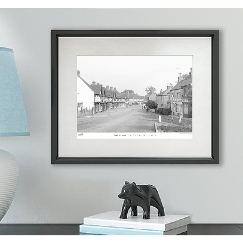Locksbottom, The Village C1955 by Francis Frith - Single Picture Frame Print, 60cm H x 80cm W x 2.3cm D