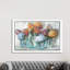 Fall Hydrangeas in Glass Jar Crop 1 Piece Painting on Canvas-631945614-604011009