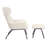 Cathalina Fabric Wingback Accent Chair with Ottoman-283539033