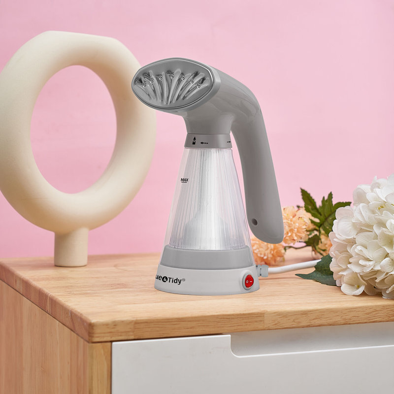 True & Tidy 600 W Garment Steamer, Gray