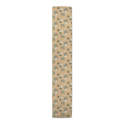 Enioluwa Floral Cotton Blend Table Runner