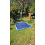 Piscine carrée pour enfant de 5 po H x 70 po x L 70 po, tapis d'arrosage portatif pour animal de compagnie, activité de divertissement dans la cour extérieure