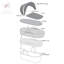 Moses Basket with Bedding with Mattress-21595629