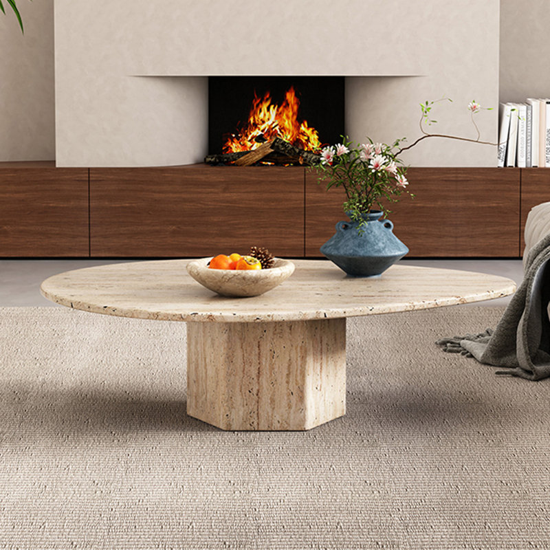 Table basse en pierre naturelle