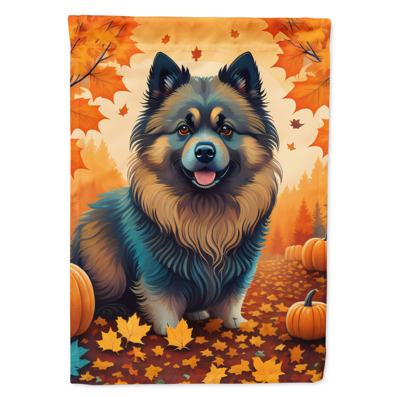 Drapeau de jardin Keeshond