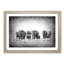 Herd of Elephants Roaming in Abstract - Picture Frame Painting Print-55763149-55763145