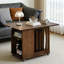 Table à thé mobile, canapé pliant en bois massif, table d'appoint, salon, tabouret de maison, tabouret pliable, table à thé minimaliste