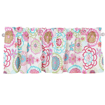Cleckheat Floral Straight Window Valance