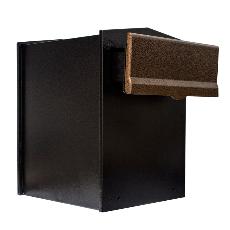 Liberty Aluminum Wall Mounted Mailbox, Antique Copper