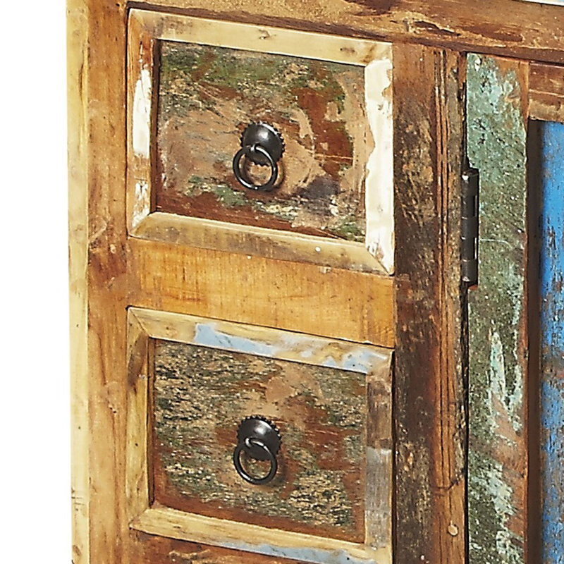 Aydan 43.5" Wide 3 Drawer Solid Wood Server