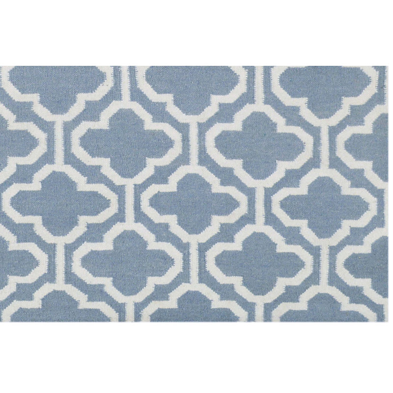 Penelope Geometric Wool Hand Woven Area Rug, Rectangle 140 x 200cm