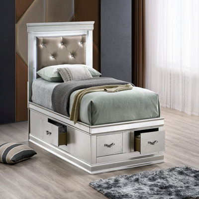 Upholstered Platform Storage Bed(Mattress Not Included)