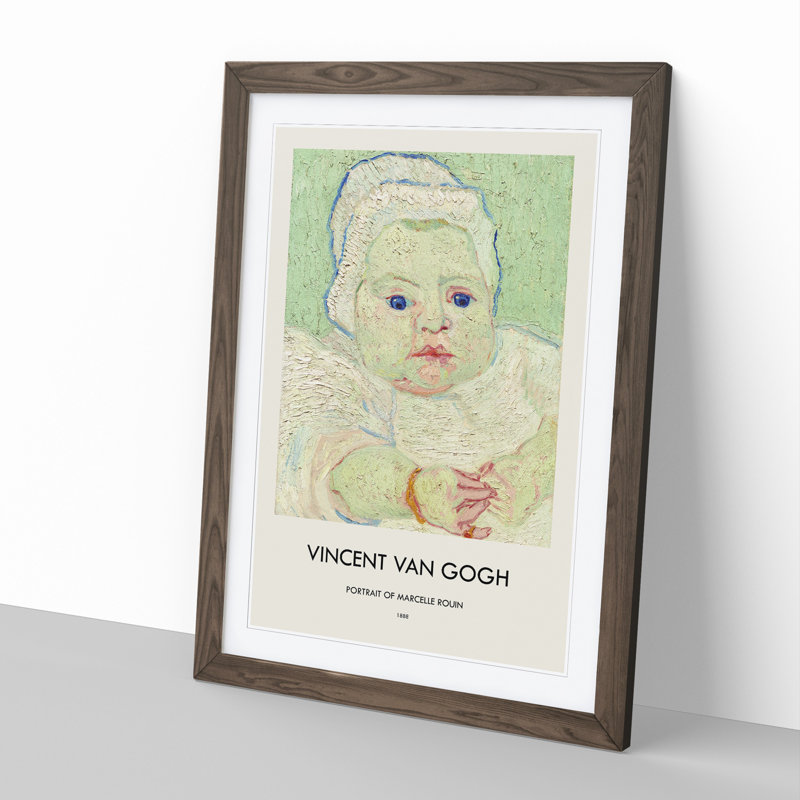Roulins Baby by Vincent Van Gogh - Picture Frame Graphic Art, 65cm H x 48cm W x 2cm D