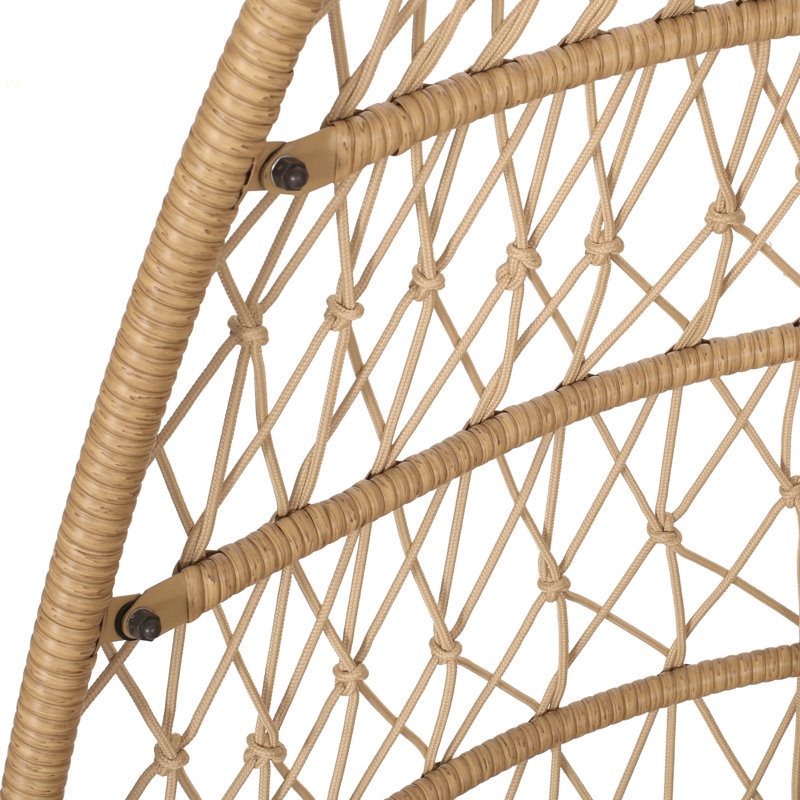 CHAISE PENDANTE PLIABLE, Brun