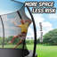SUMIJ Round Backyard Trampoline with Safety Enclosure-100944213