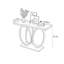 Console moderne et luxueuse en acier inoxydable-1417830078