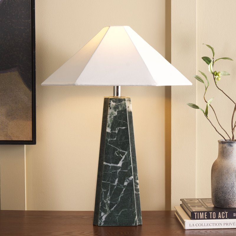 Rylan 25 Inch Marble Table Lamp