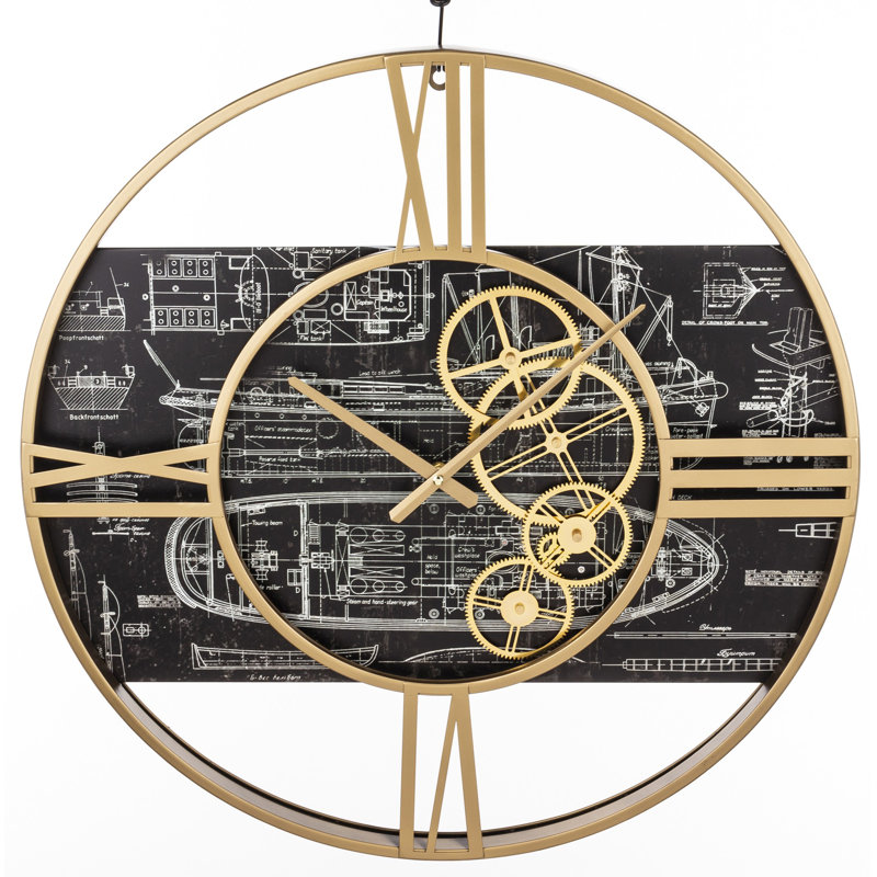 Aivils Metal Wall Clock