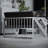 Oliber 4 - Person Solid Wood Top Trestle Dining Set