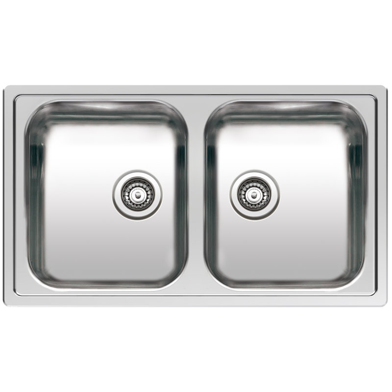 Centurio Double Bowl Inset Kitchen Sink