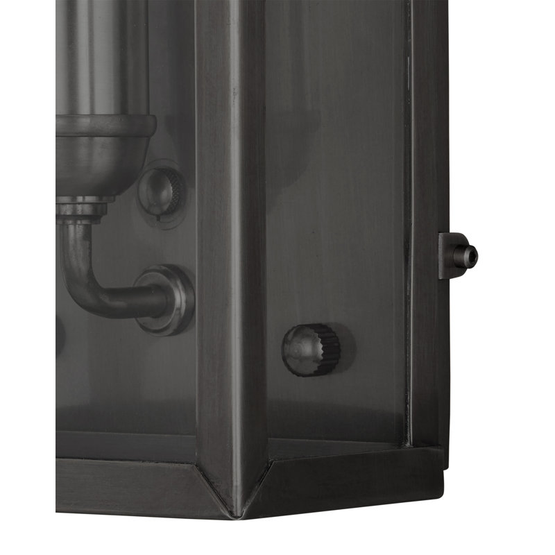 Royster 1 - Light Outdoor Wall Sconce, Matte Black