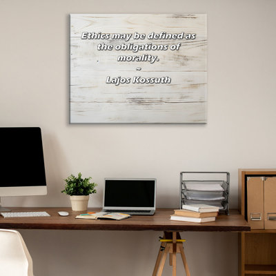 Latitude Run® Gallery Wrapped Canvas By James Moloney: "When you’re five years old, trust is another