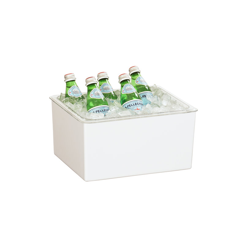 Boîtier en mélamine, Blanc, H 7 po x l 12 po x P 20 po