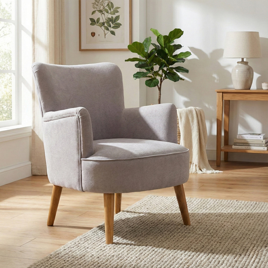 Acevedo Oak Tub Chair
