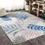 Tapis intérieur / extérieur gris / bleu Mandalay Tropics-1393400660-1393400657