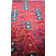 Rumi Abstract Hand-Knotted Silk Purple/Sangria/Gray/Cream Area Rug