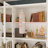 6 Door 3 Drawer Storage Cabinet With Adjustable Shelves & Partial Glass Doors