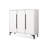 White Aluminum Shoe Storage
