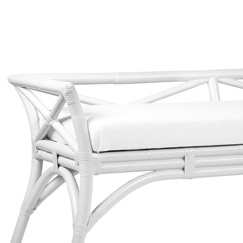 Charlotte Bench, White