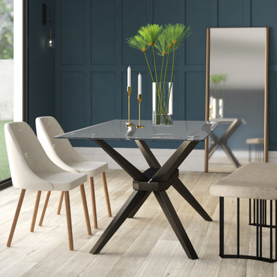 Corrales Cuomo Trestle Dining Table by George Oliver