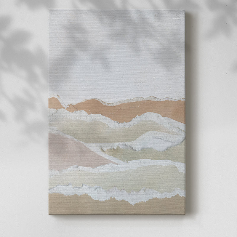 Collaged Reflections II -Gallery Wrapped Cavas