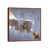 Classic Brown Wood Floater Framed