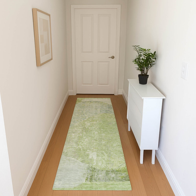 Premium Machine Washable Marasco AMF1635 Modern Rug, Runner 2'3" x 7'6"