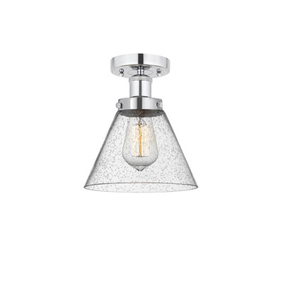 Congerville Glass Semi Flush Mount