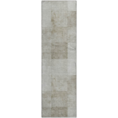 Premium Machine Washable Alijah AMF1255 Geometric Rug