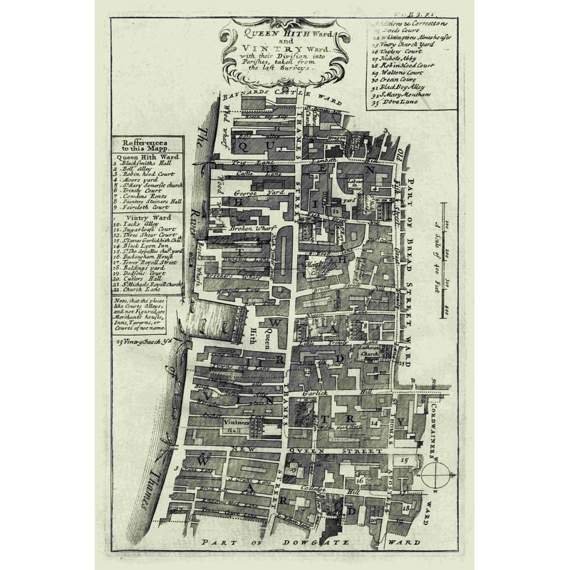 Quays of London IV, H 36 po x l 24 po