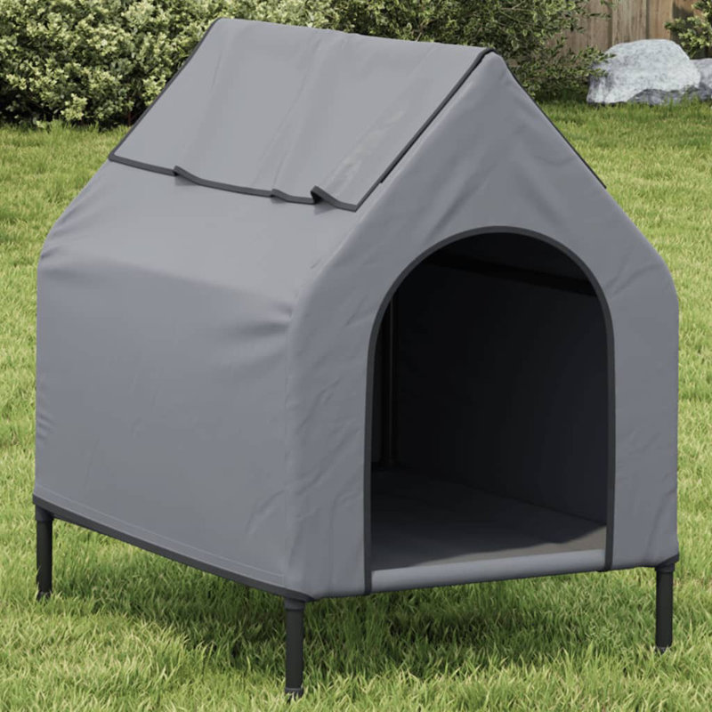 Clarktown Portable Dog House, Light Grey