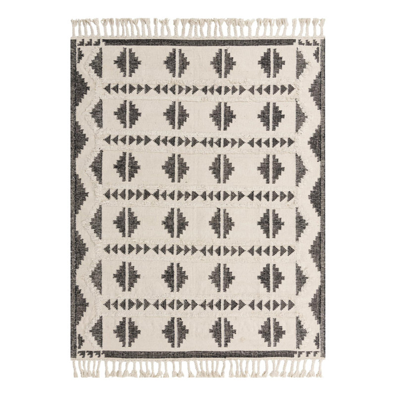 Annunciata Wool Moroccan Indoor Rug, Rectangle 8' x 10'