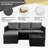 Harbaugh Wicker 3 - Person Patio Conversation Set with Cushions-1489045081