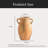 Farmhouse Flower Vase With 2 Handles,Decorative Ceramic Flower Vase For Home Decor-929220414