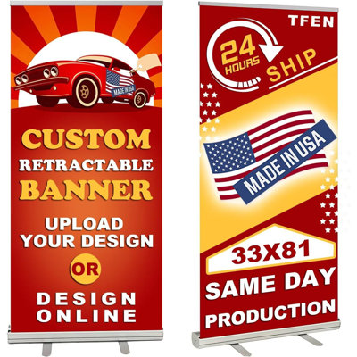 Custom Printed Retractable Banner