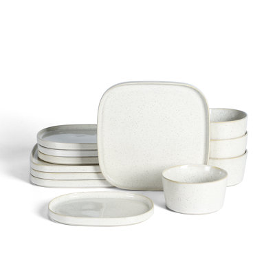 Stone Lain Cairo 12-Piece Dinnerware Set Stoneware