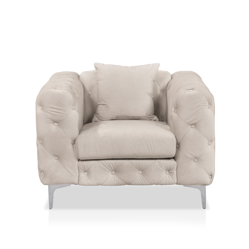 Fauteuil Hedin, Beige