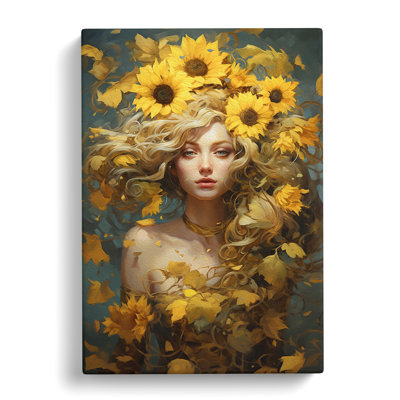 Sunflower Victorian - Print